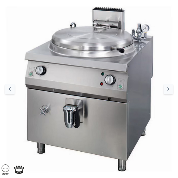  Τηγάνι βρασμού Premium 265L - αέριο - απευθείας - 100cm πλάτος - 90cm βάθος